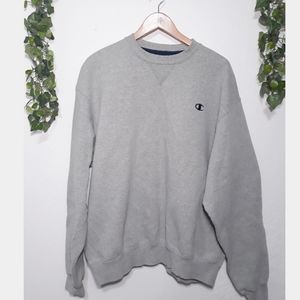 SALE 🎁Champion Gray crewneck